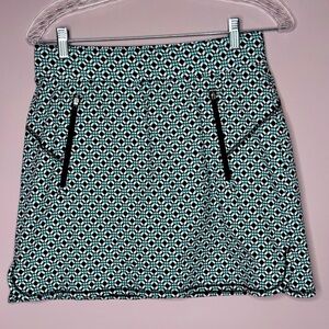 Talbots Women’s Geometric Print Skort – Size M